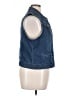 Chico's Solid Blue Denim Vest Size XL (3) - photo 4