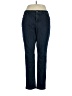Coldwater Creek Chevron-herringbone Blue Jeans Size 14 - photo 1