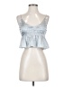 Urban Outfitters 100% Polyester Blue Sleeveless Blouse Size S - photo 1