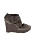 Eileen Fisher Gray Wedges Size 8 1/2 - photo 1