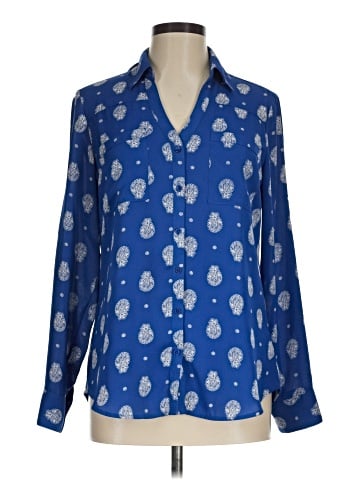 Express Long Sleeve Blouse (view 1)