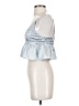 Urban Outfitters 100% Polyester Blue Sleeveless Blouse Size S - photo 5