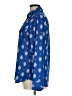 Express 100% Polyester Polka Dots Blue Long Sleeve Blouse Size M - photo 5