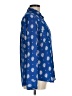 Express 100% Polyester Polka Dots Blue Long Sleeve Blouse Size M - photo 4