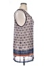 Papermoon Blue Sleeveless Top Size 1X - photo 4