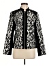 Chico's Animal Print Black Jacket Size Med (1) - photo 1