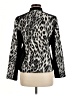 Chico's Animal Print Black Jacket Size Med (1) - photo 2