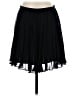 Madewell 100% Polyester Solid Black Formal Skirt Size 2 - photo 1