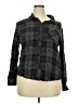 Rails 100% Rayon Plaid Gray Long Sleeve Button-Down Shirt Size XXL - photo 1