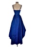 B. Darlin Blue Cocktail Dress Size 3 - 4 - photo 2
