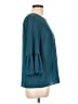 Elle Teal 3/4 Sleeve Top Size L - photo 4