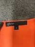 Gibson 100% Polyester Orange Short Sleeve Blouse Size L - photo 7