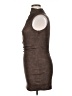 Shein 100% Polyester Brown Cocktail Dress Size M - photo 5