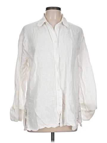 Zara Long Sleeve Button-Down Shirt (view 1)