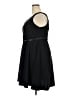 Lane Bryant Solid Black Cocktail Dress Size 18 - photo 5