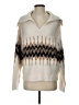 J.Crew Chevron-herringbone Ivory Pullover Sweater Size S - photo 1