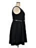 Lane Bryant Solid Black Cocktail Dress Size 18 - photo 4
