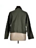 Lucky Brand Solid Green Jacket Size XL - photo 2