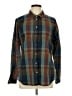 Assorted Brands 100% Cotton Plaid Brown Long Sleeve Button-Down Shirt Size L - photo 1