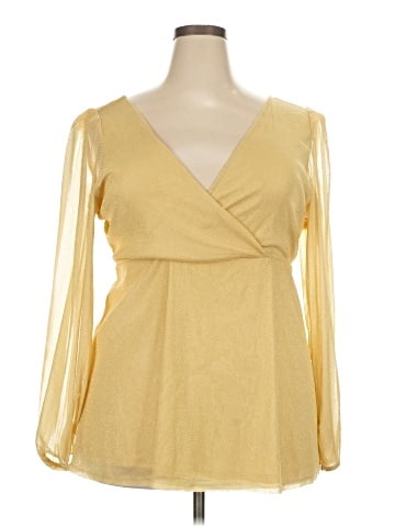 Torrid Long Sleeve Blouse (view 1)