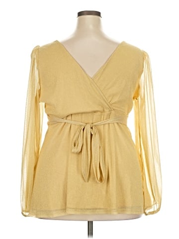 Torrid Long Sleeve Blouse (view 2)