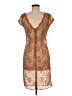 Chetta B Brown Cocktail Dress Size 6 - photo 2