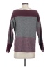 Vince. Color Block Burgundy Pullover Sweater Size S - photo 2