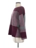 Vince. Color Block Burgundy Pullover Sweater Size S - photo 5