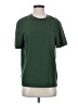 Shein Solid Green Active T-Shirt Size S - photo 1