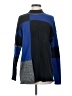 Badgley Mischka Color Block Blue Pullover Sweater Size S - photo 1