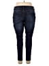 Maurices Solid Blue Jeans Size XL - photo 2
