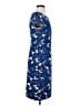 Talbots Print Blue Casual Dress Size 4 - photo 4