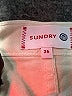 Sundry Ivory Jeans Size 26 waist - photo 4