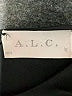 A.L.C. Color Block Black Cocktail Dress Size 6 - photo 7