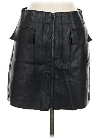 21 Saints Faux Leather Skirt (view 1)