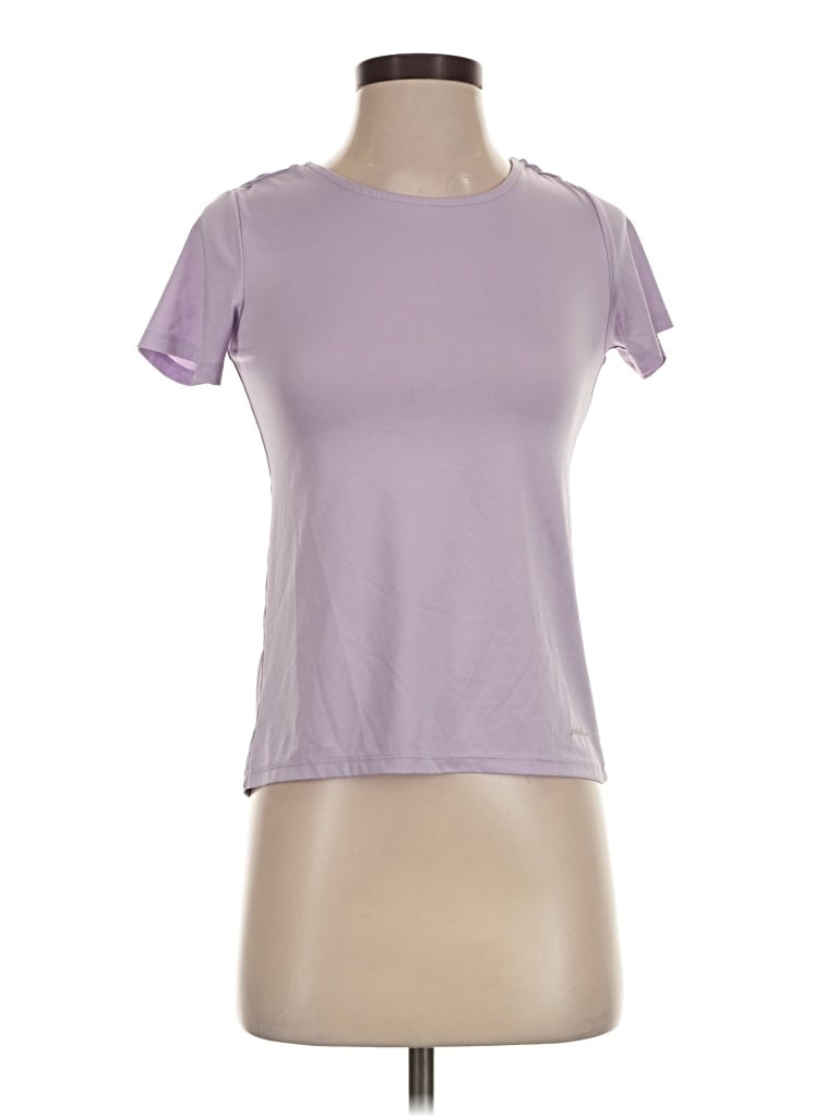 Pre-owned Eddie Bauer Active T-shirt In Purple
