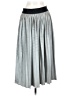 Lularoe Metallic Gray Casual Skirt Size S - photo 1