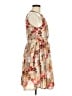 Fervour 100% Polyester Floral Tan Cocktail Dress Size M - photo 4