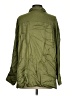Zara Solid Green 3/4 Sleeve Button-Down Shirt Size S - photo 2