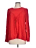 Knox Rose 100% Rayon Red Long Sleeve Blouse Size L - photo 1