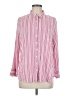 Torrid Stripes Pink Long Sleeve Button-Down Shirt Size Med Plus (00) - photo 1