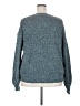Unbranded 100% Polyester Tweed Teal Pullover Sweater Size 2X - photo 2