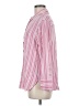 Torrid Stripes Pink Long Sleeve Button-Down Shirt Size Med Plus (00) - photo 5