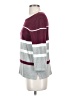 Liz Claiborne Color Block Burgundy Pullover Sweater Size XS - photo 5