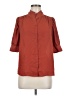 Calvin Klein 100% Polyester Red 3/4 Sleeve Blouse Size M - photo 1