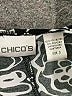 Chico's Print Black Casual Dress Size XL (3) - photo 7