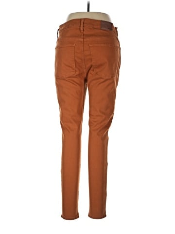 Madewell 9" Mid-Rise Skinny Jeans: Garment-Dyed Button-Front Edition (view 2)