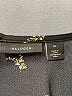 Halogen 100% Polyester Black Short Sleeve Blouse Size M - photo 7