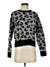 DKNY Animal Print Black Pullover Sweater Size S - photo 1