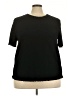 Beacon Black Short Sleeve Top Size 3X - photo 1